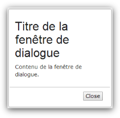 Screenshot jQuery UI Dialog
