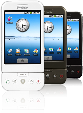 Mobile-T G1 smartphone in drie kleuren