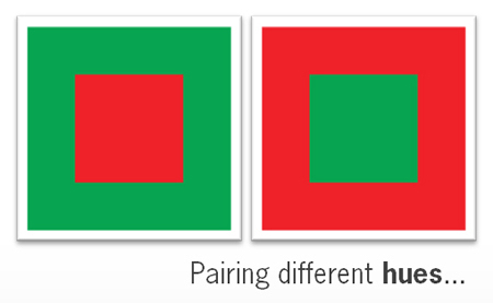 rode en groene vierkanten